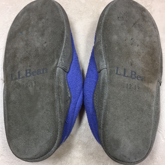 L.L.Bean slippers 12-13 / 7.5” long - Picture 4 of 4